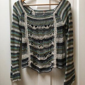 Free People XS Loose Knit Cool Weather Top